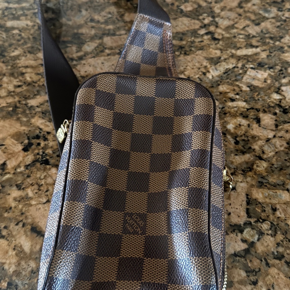 Louis Vuitton Damier Ebene Geronimos Crossbody Sling Bag